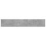 Estante estantería 4uds contrachapada gris hormigón 60x10x1,5cm en Estanterías | Comprar online en Foru.es