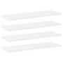 Estantes para estantería 4 uds contrachapada blanco 60x20x1,5cm en Estanterías | Comprar online en Foru.es