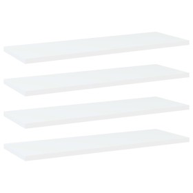 Estantes para estantería 4 uds contrachapada blanco 60x20x1,5cm en Estanterías | Comprar online en Foru.es