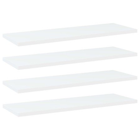 Estantes para estantería 4 uds contrachapada blanco 60x20x1,5cm en Estanterías | Comprar online en Foru.es