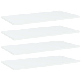 Estantes para estantería 4 uds contrachapada blanco 60x30x1,5cm en Estanterías | Comprar online en Foru.es