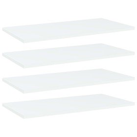 Estantes para estantería 4 uds contrachapada blanco 60x30x1,5cm en Estanterías | Comprar online en Foru.es