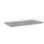 Estante estantería 4uds contrachapada gris hormigón 60x30x1,5cm en Estanterías | Comprar online en Foru.es