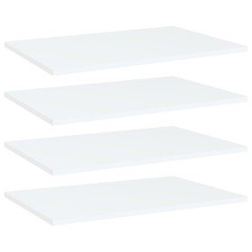 Estantes para estantería 4 uds contrachapada blanco 60x40x1,5cm en Estanterías | Comprar online en Foru.es