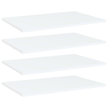 Estantes para estantería 4 uds contrachapada blanco 60x40x1,5cm en Estanterías | Comprar online en Foru.es