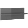 Estantes de pared 2 unidades gris brillo 40x11,5x18 cm de vidaXL, Estantes y estanterías - Ref: Foro24-807313, Precio: 12,29 ...