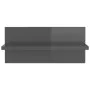 Estantes de pared 2 unidades gris brillo 40x11,5x18 cm de vidaXL, Estantes y estanterías - Ref: Foro24-807313, Precio: 12,29 ...
