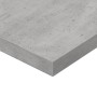Estante estantería 4uds contrachapada gris hormigón 80x20x1,5cm en Estanterías | Comprar online en Foru.es