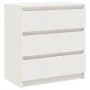 Solid white mango wood bedside table 60x36x64 cm by vidaXL, Nightstands - Ref: Foro24-808094, Price: 93,35 €, Discount: %
