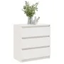 Solid white mango wood bedside table 60x36x64 cm by vidaXL, Nightstands - Ref: Foro24-808094, Price: 93,35 €, Discount: %