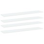 Estantes para estantería 4uds contrachapada blanco 100x20x1,5cm en Estanterías | Comprar online en Foru.es
