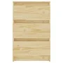Mesitas de noche 2 uds madera maciza de pino 40x29,5x64 cm de vidaXL, Mesitas de noche - Ref: Foro24-808084, Precio: 84,40 €,...