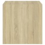 Armario de pared madera contrachapada roble sonoma 37x37x37 cm en Estanterías | Comprar online en Foru.es