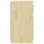 Mesita de noche madera maciza de pino 60x36x64 cm de vidaXL, Mesitas de noche - Ref: Foro24-808093, Precio: 68,14 €, Descuent...