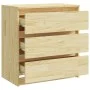 Mesita de noche madera maciza de pino 60x36x64 cm de vidaXL, Mesitas de noche - Ref: Foro24-808093, Precio: 68,14 €, Descuent...