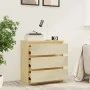 Mesita de noche madera maciza de pino 60x36x64 cm de vidaXL, Mesitas de noche - Ref: Foro24-808093, Precio: 68,14 €, Descuent...