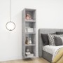 Armario de pared madera contrachapada gris hormigón 37x37x37 cm en Estanterías | Comprar online en Foru.es