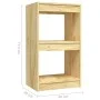 Estantería madera maciza de pino 40x30x71,5 cm de vidaXL, Librerías y estanterías - Ref: Foro24-808133, Precio: 42,35 €, Desc...