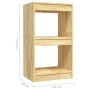Estantería madera maciza de pino 40x30x71,5 cm de vidaXL, Librerías y estanterías - Ref: Foro24-808133, Precio: 42,89 €, Desc...