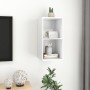 Mueble de pared para TV madera contrachapada blanco 37x37x72 cm en Muebles TV | Comprar online en Foru.es