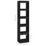 Estantería/divisor de espacios pino negro 40x30x167,5 cm de vidaXL, Librerías y estanterías - Ref: Foro24-808152, Precio: 90,...