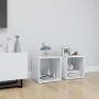 Muebles para TV 2 uds madera contrachapada blanco 37x35x37 cm en Muebles TV | Comprar online en Foru.es