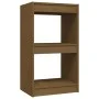 Estantería madera maciza de pino marrón miel 40x30x71,5 cm de vidaXL, Librerías y estanterías - Ref: Foro24-808136, Precio: 3...