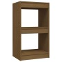 Estantería madera maciza de pino marrón miel 40x30x71,5 cm de vidaXL, Librerías y estanterías - Ref: Foro24-808136, Precio: 3...