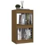 Estantería madera maciza de pino marrón miel 40x30x71,5 cm de vidaXL, Librerías y estanterías - Ref: Foro24-808136, Precio: 3...