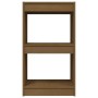 Estantería madera maciza de pino marrón miel 40x30x71,5 cm de vidaXL, Librerías y estanterías - Ref: Foro24-808136, Precio: 3...
