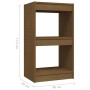 Estantería madera maciza de pino marrón miel 40x30x71,5 cm de vidaXL, Librerías y estanterías - Ref: Foro24-808136, Precio: 3...