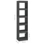 Estantería/divisor de espacios madera pino gris 40x30x167,5 cm de vidaXL, Librerías y estanterías - Ref: Foro24-808150, Preci...