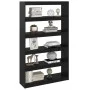 Estantería/divisor de espacios pino negro 100x30x167,5 cm de vidaXL, Librerías y estanterías - Ref: Foro24-808227, Precio: 12...