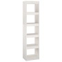 Estantería/divisor de espacios pino blanco 40x30x167,5 cm de vidaXL, Librerías y estanterías - Ref: Foro24-808149, Precio: 76...