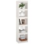 Estantería/divisor de espacios pino blanco 40x30x167,5 cm de vidaXL, Librerías y estanterías - Ref: Foro24-808149, Precio: 76...