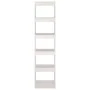 Estantería/divisor de espacios pino blanco 40x30x167,5 cm de vidaXL, Librerías y estanterías - Ref: Foro24-808149, Precio: 75...