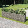 Arriate de gaviones de acero 450x50x100 cm en Macetas y jardineras | Comprar online en Foru.es