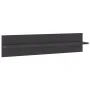 Estante de pared 2 uds contrachapado gris brillo 80x11,5x18 cm de vidaXL, Estantes y estanterías - Ref: Foro24-807349, Precio...