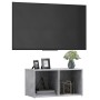 Mueble para TV madera contrachapada gris hormigón 72x35x36,5 cm en Muebles TV | Comprar online en Foru.es