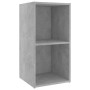 Mueble para TV madera contrachapada gris hormigón 72x35x36,5 cm en Muebles TV | Comprar online en Foru.es