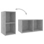 Mueble para TV madera contrachapada gris hormigón 72x35x36,5 cm en Muebles TV | Comprar online en Foru.es