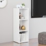Mueble de TV madera contrachapada blanco 107x35x37 cm en Muebles TV | Comprar online en Foru.es