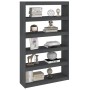 Estantería/divisor de espacios pino gris 100x30x167,5 cm de vidaXL, Librerías y estanterías - Ref: Foro24-808225, Precio: 96,...
