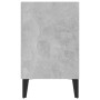 Mueble de TV con patas metal gris hormigón 103,5x30x50 cm en Muebles TV | Comprar online en Foru.es