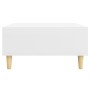 Mesa de centro madera contrachapada blanco 60x60x30 cm en Mesas de centro | Comprar online en Foru.es