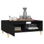 Mesa de centro madera contrachapada negro 90x60x35 cm en Mesas de centro | Comprar online en Foru.es