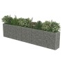 Arriate de gaviones de acero 450x50x100 cm en Macetas y jardineras | Comprar online en Foru.es
