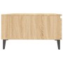 Mesa de centro madera contrachapada color roble 90x60x35 cm en Mesas de centro | Comprar online en Foru.es