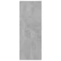 Engineered wood console table in gray concrete 105x30x80 cm by vidaXL, Side tables - Ref: Foro24-808309, Price: 45,85 €, Disc...
