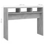 Engineered wood console table in gray concrete 105x30x80 cm by vidaXL, Side tables - Ref: Foro24-808309, Price: 45,85 €, Disc...